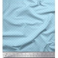 thumbnail image 1 of Soimoi Blue polyester Crepe Fabric Artistic Geometric Fabric Prints By Yard 52 Inch Wide, 1 of 5