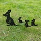 thumbnail image 1 of Poste de metal para jardín Wallaby de metal 4, adorno de animales de jardín hueco, 1 of 5