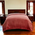 thumbnail image 2 of HomeRoots 531192 Fuchsia Knitted Polyester Solid Color Plush Throw Blanket, 2 of 5