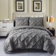 thumbnail image 2 of 8 Pieces Bed in A Bag Pink Comforter Sets Bed Set Grey Twin 6 Piece, 2 of 5
