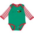 thumbnail image 3 of Inktastic Honey Bee Boys or Girls Long Sleeve Baby Bodysuit, 3 of 5