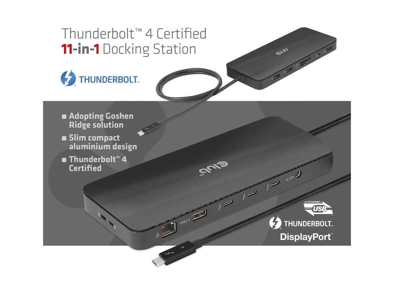 Club 3D Thunderbolt 11-in-1 Docking Station CSV-1581