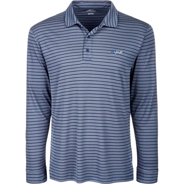 Greg Norman - Polo de rugby para hombre, color azul, mediano Greg Norman polo, rugbi
