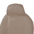 thumbnail image 6 of Motor Trend HighBack Faux Leather Car Seat Covers for Front Seats, Beige - Universal Fit for Car Truck Van SUV, 6 of 7