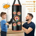 thumbnail image 7 of Punching Bag for Kids Boxing Set - UNFILLED with Boxing Gloves Suitable for Kids Punching Bags 3-8 years Age  Youth Children Boxing MMA Kickboxing Muay Thai Karate Punching Training Bag, 7 of 7