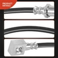 thumbnail image 6 of A-Premium Rear Driver or Passenger Brake Hydraulic Hose Compatible with Select Hino Models - 268 2005-2012, 7.7L - Replace# SZ94072235, 6 of 9