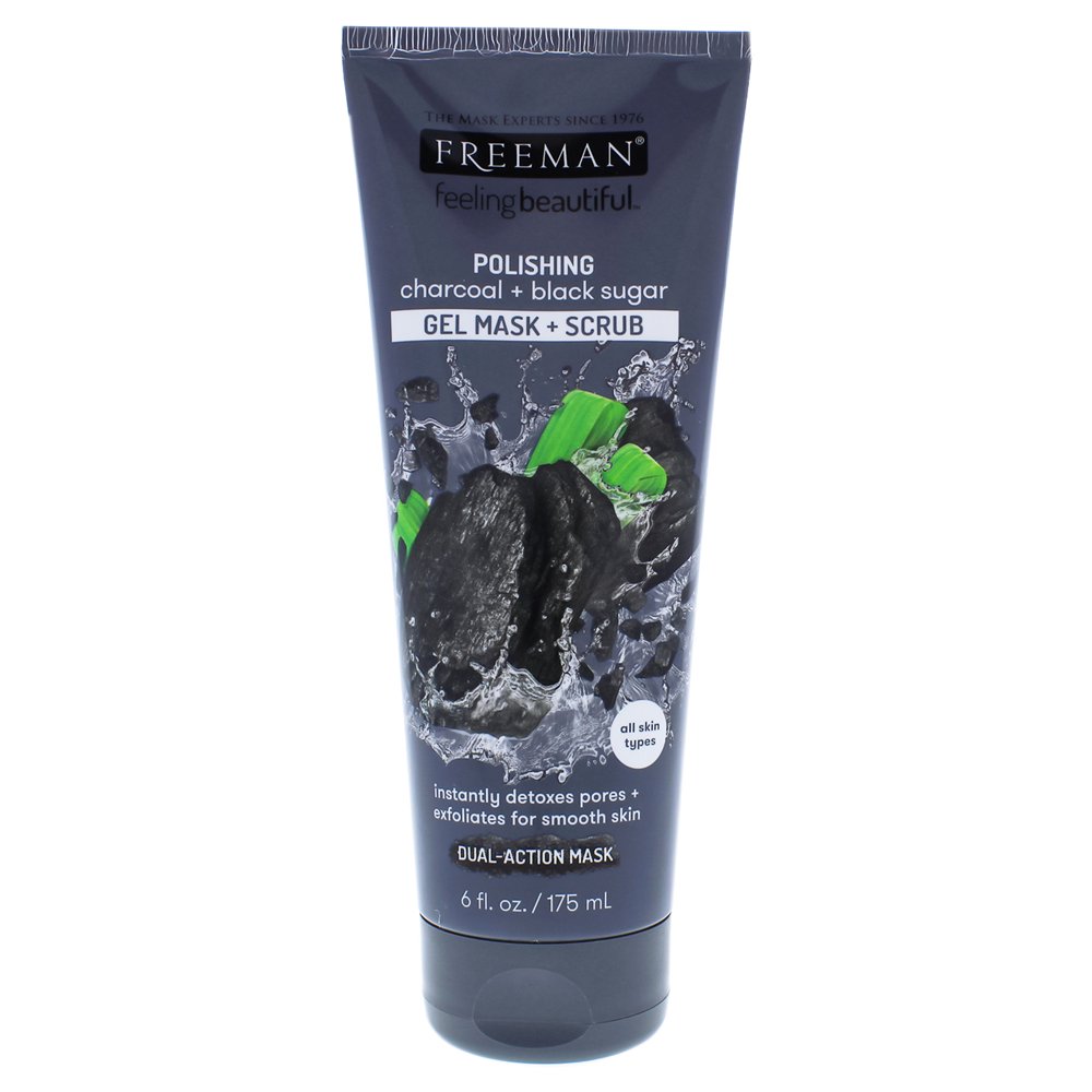 Feeling Beautiful Charcoal Black Sugar Polishing Facial Mask by Freeman