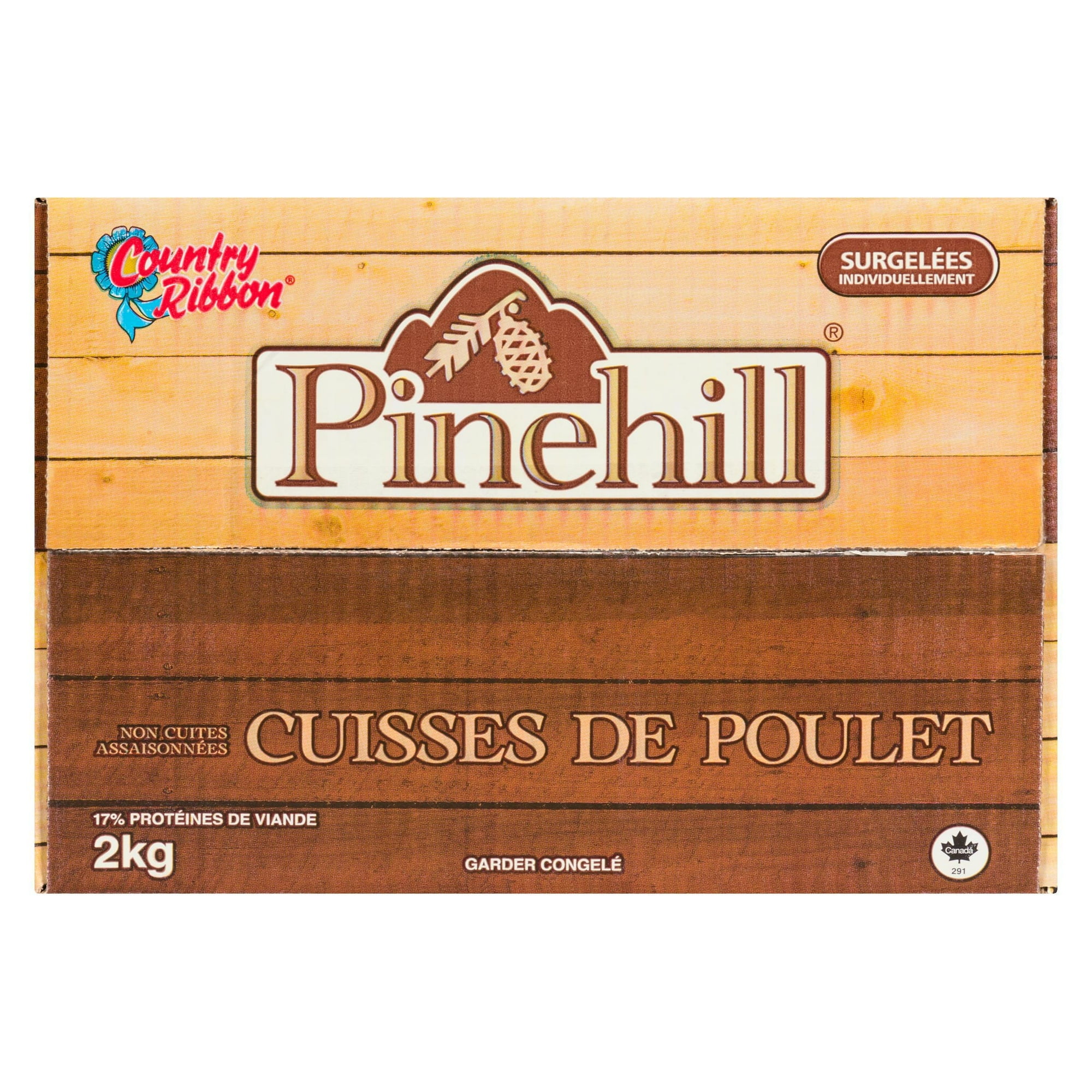 Pinehill non cuites assaisonees Cuisses de poulet