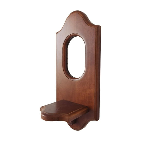Espejo de pared para colgar en la pared, estilo vintage, para maquillaje, candelabro, para sala de estar, chimenea, multifuncional