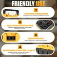thumbnail image 5 of Yetoking Replacement for Dewalt Battery Charger Station DCB104 12V-20V Battery, 5 of 7