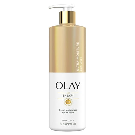 Olay Daily Recovery and Hydration Body Lotion with Vitamin B3 and Shea Butter, 17oz/502ml