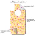 thumbnail image 4 of DistinctInk Custom SKIN / DECAL compatible with OtterBox Commuter for iPhone X / XS (5.8" Screen) - Preppy Pattern - Pink Yellow White Flowers Floral, 4 of 5