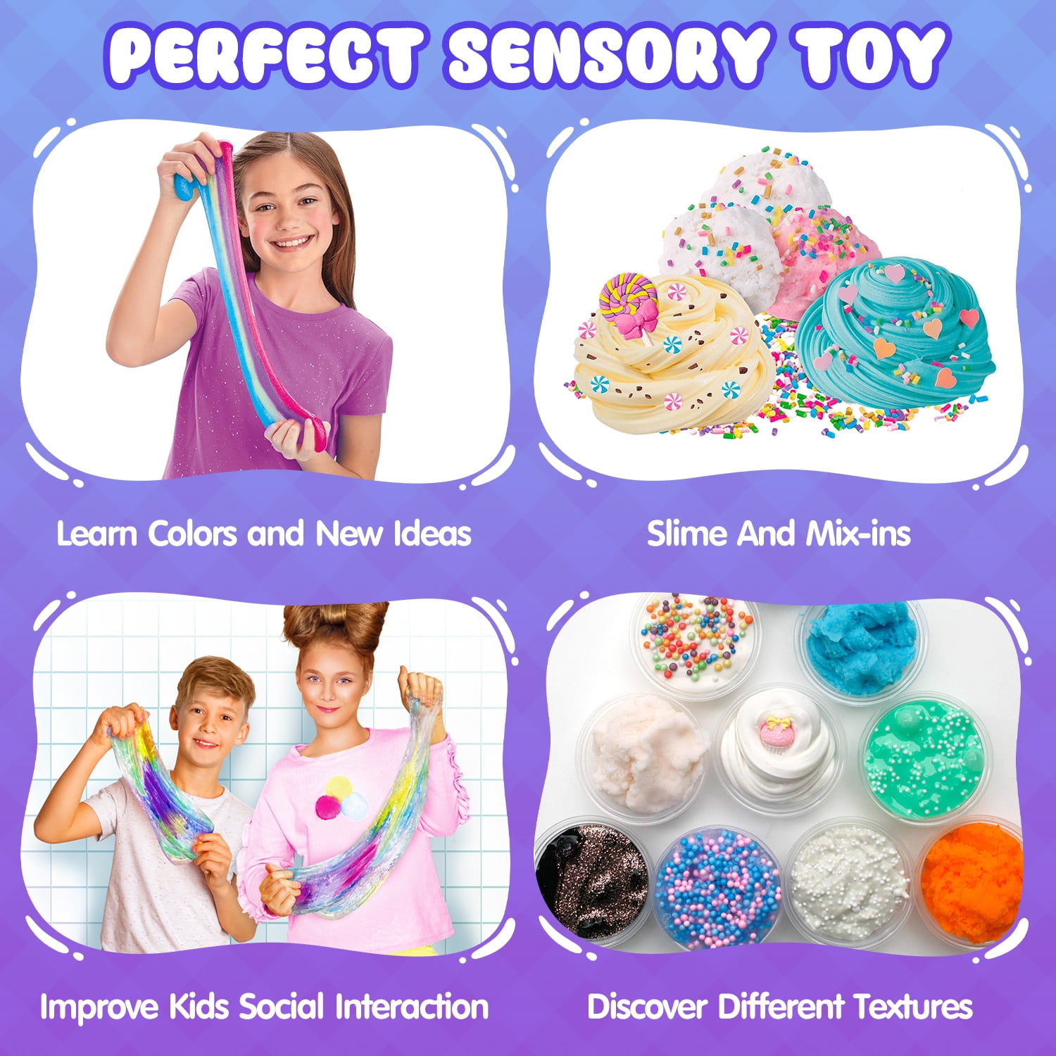 Huge Wave 24 Colors Kit for Girls 10-12, Complete DIY Making Kit for Kids and Boys, Perfect Toys for Girls 7-12 Years Old