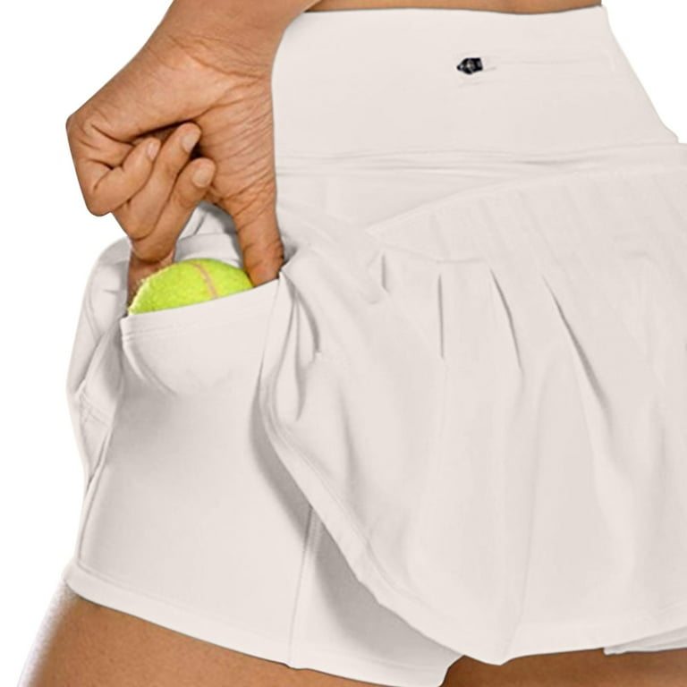 Womens Skirts Size Fashion Plus Running Shorts Tennis Sports Fold
