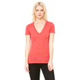 thumbnail image 1 of Bella + Canvas Ladies' Triblend Short-Sleeve Deep V-Neck T-Shirt -, 1 of 1