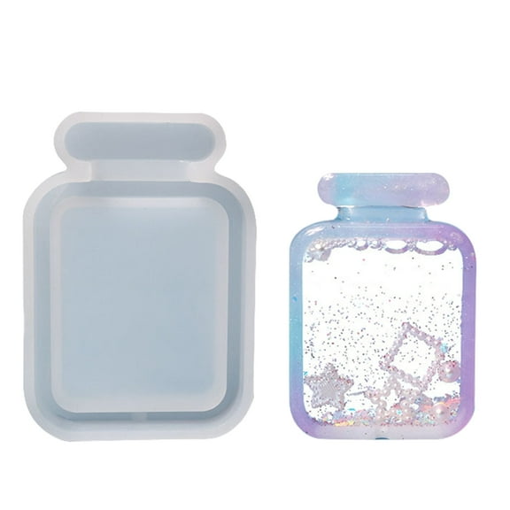 Quicksand Shaker Crystal Epoxy Resin Mold DIY Hangings Pendant Silicone Mould