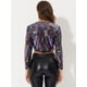 thumbnail image 3 of Disfraz de Halloween Chaqueta De Lentejuelas Allegra K Multicolor M, 3 of 6