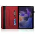 thumbnail image 4 of SaniMore Compatible with Samsung Galaxy Tab A8 10.5" SM-X200/X205 2022, Durable Shockproof Premium PU Leather Life Tree Embossed Tablet Case (Red), 4 of 7