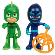 PJ Masks Light Up Hero and Villian 2-Pack Figure Set - Gekko vs. Night Ninja