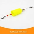thumbnail image 6 of Popping Corks for Saltwater Freshwater Fishing Popper Floats Redfish Speckled Trout Sheepshead Flounder Orange, 6 of 6
