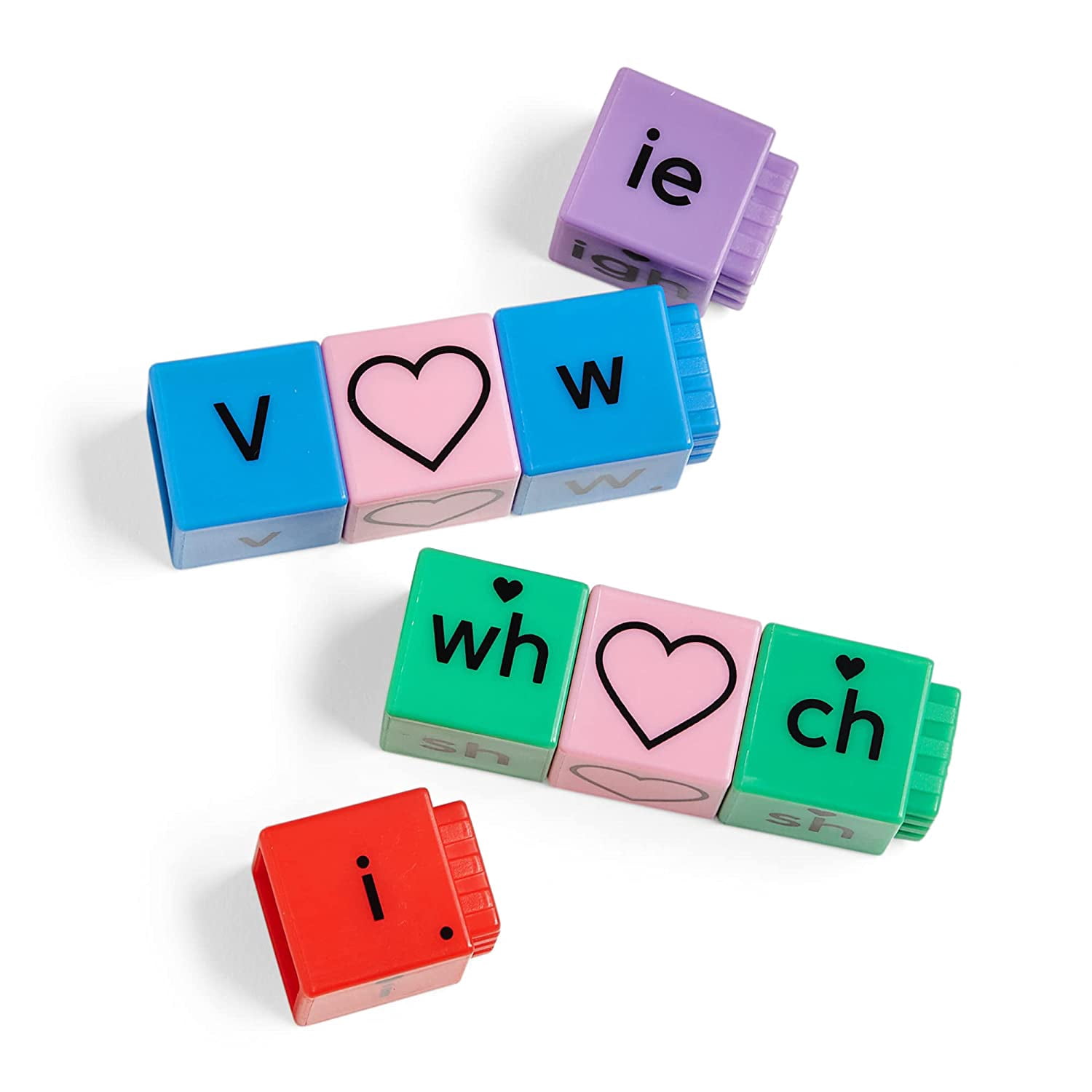 hand2mind Reading Rods Building Sight Words, Word Building Activities, Letter Blocks