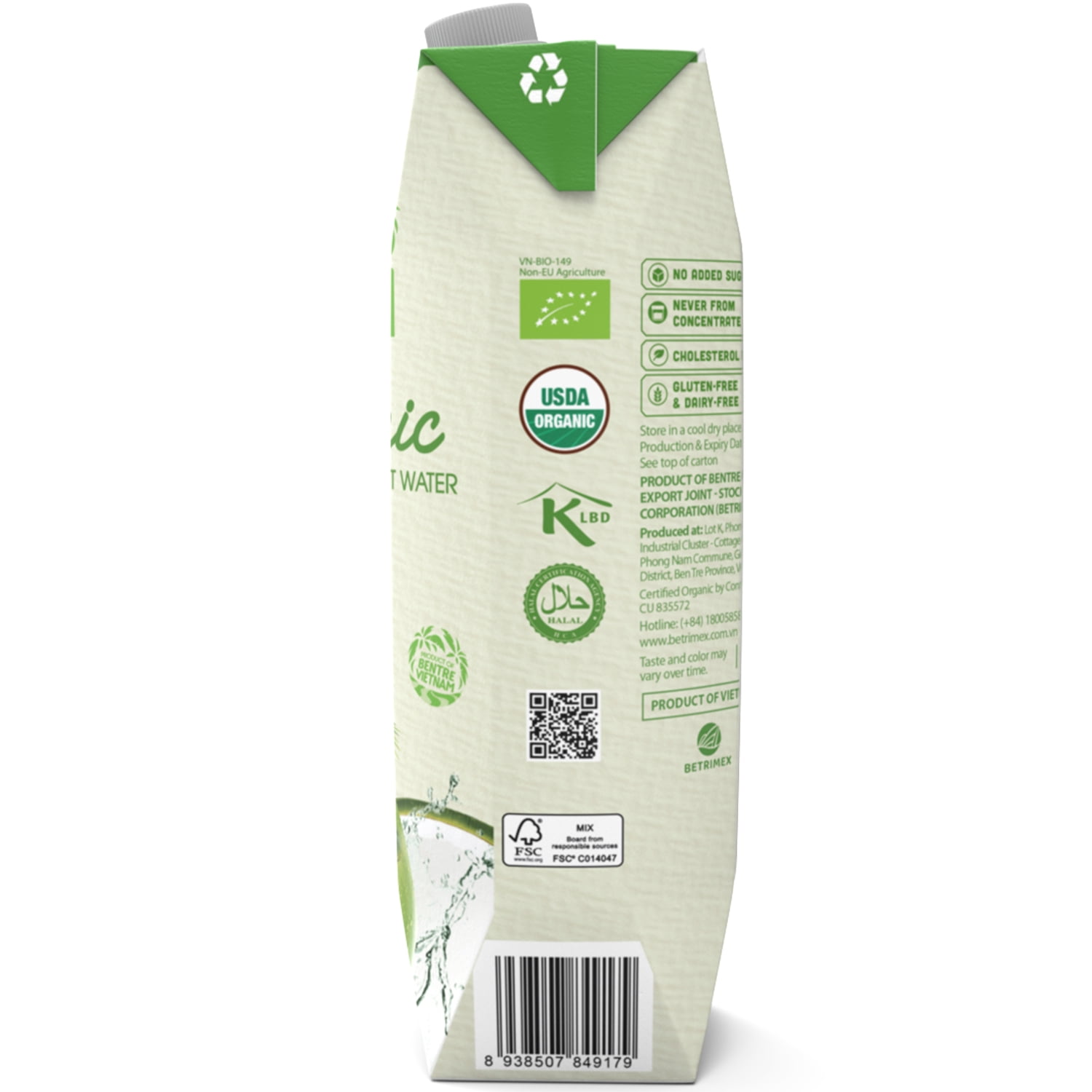 Cocoxim Coconut Water Organic 1L