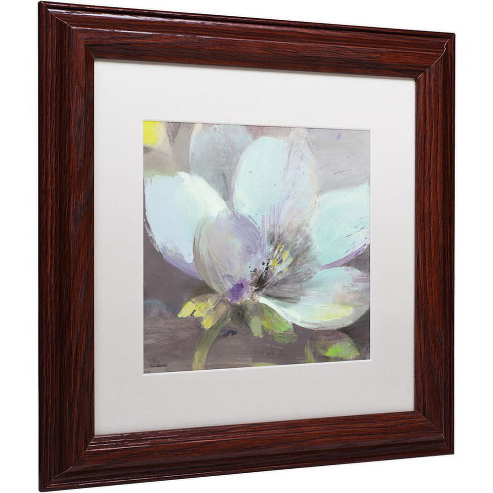 Trademark Fine Art "Jump II" Canvas Art by Albena Hristova, White Matte, Wood Frame