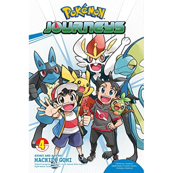 Pre-Owned Pokémon Journeys, Vol. 4 (Paperback) 1974734269 9781974734269