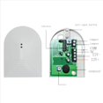 thumbnail image 2 of 2X Glass Break Sensor Detector for Alarm System Wired Glass Break Sensor, 2 of 5