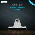 thumbnail image 2 of MARINE CITY 316 Stainless Steel Bimini Top Deck Hinge  Side Mount Boat Fitting with Removable Pin  Marine Hardware for Boats & Yachts 1 PCS, 2 of 7