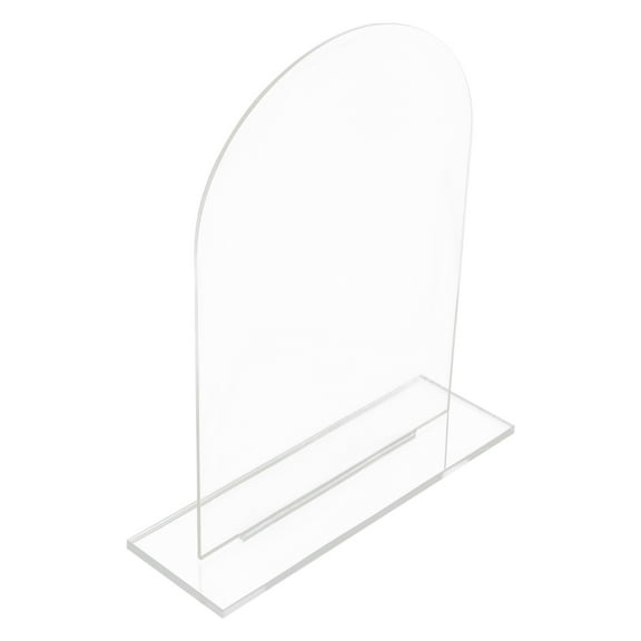 Masteelf  5 Pcs Acrylic Invitations Blanks Wedding Table Sign Neon Number