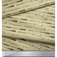 thumbnail image 2 of Soimoi Beige Cotton Poplin Fabric Hex Driver & Divider Hardware Printed Fabric 1 Yard 42 Inch Wide, 2 of 3