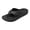 Black, variant on Rokment Ortho Flip Flops for Women Lightweight Waterproof Bathroom Shower Slippers Beach Summer Swim Pool Non Slip Walking Slip on Slides Water Sandals Black Size 6.5