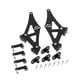 thumbnail image 5 of 2 soportes de montaje para patas de alerón genéricos, accesorio portátil de aleación de aluminio, práctico y de primera calidad, para reemplazar el, 5 of 8