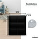 thumbnail image 4 of Mubson Librero con 5 Repisas. Estanteria para Recamara o Sala Mubson  Librero, 4 of 6