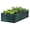 Green, variant on VEVOR Raised Garden Bed with Cover, 6 x 3 x 1 ft, Rectangular Galvanized Metal Planter Box Kit Outdoor, with PE Greenhouse Cover & Gloves, Rustproof Alu-Zinc, for Growing Flowers Vegetables, Silver