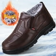 thumbnail image 3 of Men's Winter Snow Boots, Thickened Warm Fleece-Lined Sports Shoes, Ideal for Outdoor Activities and Daily Use, 3 of 9