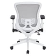thumbnail image 6 of Breathable Mesh Seat And Back Manager Chair-Color:White,Size:27.25W x 27.5D x 43H, 6 of 10