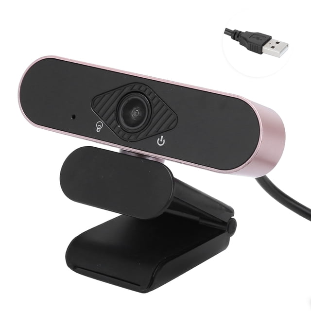 Cámara web USB de alta definición 1080P para enseñanza, conferencias, transmisión en vivo, oro rosa