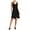 Black, variant on Derek Lam 10 Crosby Sleeveless Tie Front Stripe Dress (Black, 8)