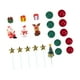 thumbnail image 2 of 22 Piezas Decoración Navidad Toppers para Pastel Figuras Santa Claus Reno Muñeco de Nieve Árbol de Navidad Fabricados en Resina Adecuados para Fiestas, 2 of 8