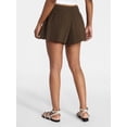 thumbnail image 3 of No Boundaries Smocked Waist Shorts, 2’’ Inseam, Women's XXS-XXL, 3 of 5
