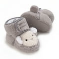 thumbnail image 2 of Newborn Baby Girls Snow Boots Infant Toddler Soft Sole Winter Warm Crib Booties Shoes First Walker, 2 of 7