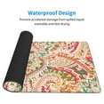 thumbnail image 3 of Salouo Indian Paisley 1 Print Large Mouse Pad,Extended Mat Desk Pad, 3mm Thick Mice Pad Desk Mat Big Desk Pad for Work, Game, Office, Home -16 x 29.5in, 3 of 8