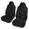 thumbnail image 1 of ZICANCN Car Seat Covers Front Seats Only,Simple Flower Pattern Automotive Seat Covers Protectors for Cars Trucks Suv 2 Pack, 1 of 8