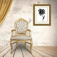 thumbnail image 3 of Augustine, Jodi 12x14 Gold Ornate Wood Framed with Double Matting Museum Art Print Titled - Inked Florals VI, 3 of 4