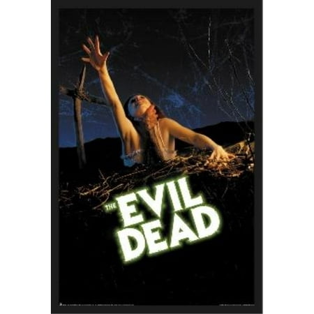 FRAMED Living Dead One Sheet Movie 36x24 Art Print Poster Horror Classic Strangle Death (Best Horror Death Scenes)