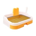 thumbnail image 3 of Inodoro para perros, Bandeja de adiestramiento para cachorros, Accesorios para mascotas, Caja de arena para gatos, Inodoro interior para perros, Inodo Naranja, 3 of 8