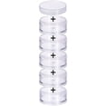 thumbnail image 3 of Mixed Size Stackable Round Plastic Containers 4 Column(5 Layer/Column) Bead Storage Jars for Beads Buttons Crafts and Small Jewelry Findings, 3 of 7