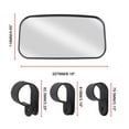LOLIPPYY Assorted Color Rearview Mirror for Atv and Utv with Wide ...